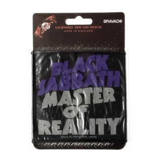 Black Sabbath - Master Of Reality Official Standard Patch (Retail Pack)***READY TO SHIP from Hong Kong***